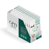 Hrana umeda pentru pisoi juniori, Optimeal, cu Pui, 12*0,085kg