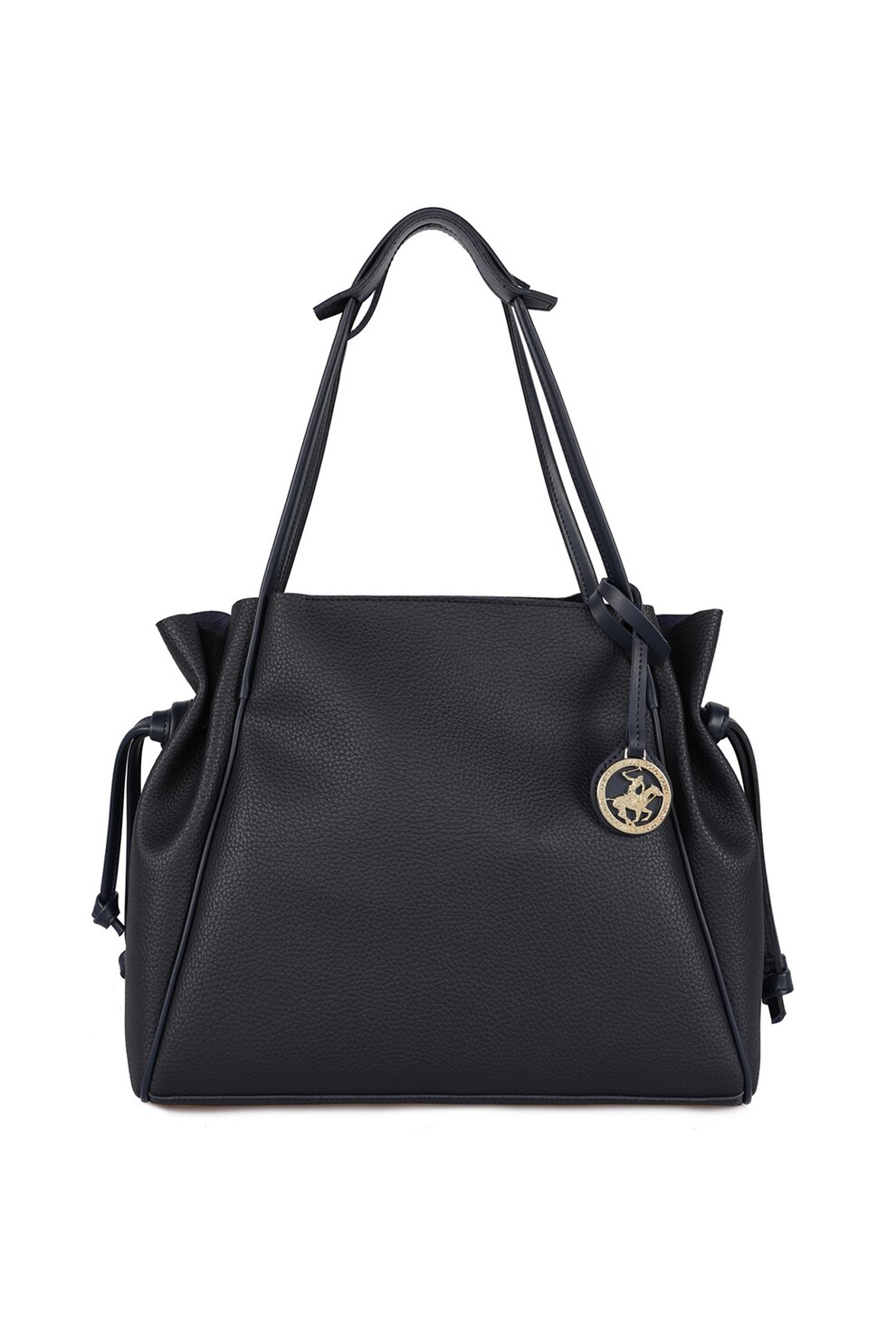 Beverly Hills Polo Club, Geanta shopper de piele ecologica, Bleumarin inchis
