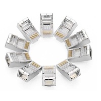 set mufe metalice ugreen ethernet rj45 8p  8c cat6 utp 10buc imagen 47_0_
0