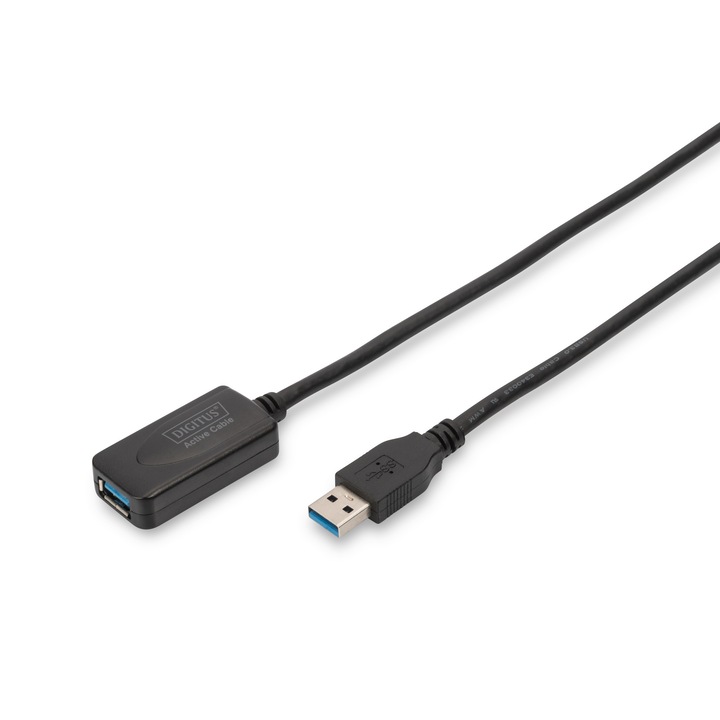 Удължителен кабел Digitus, USB 3.0 5 м