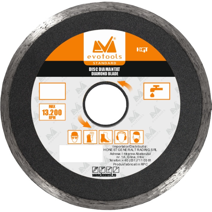 Disc Diamantat Ud EvoTools, Diametrul 180 mm