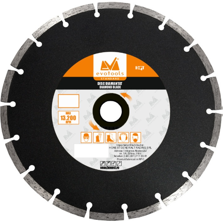 EvoTools Dry Diamond Disc, átmérő 150 mm