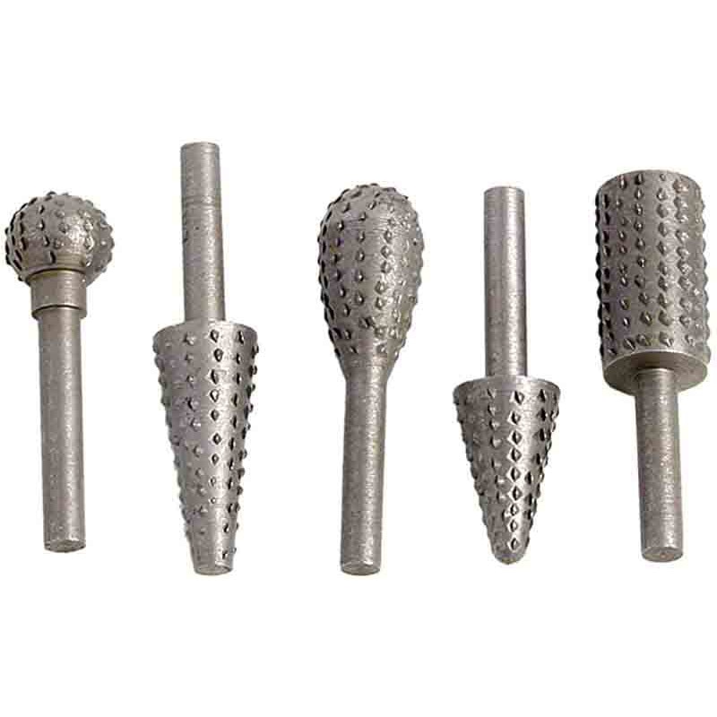 Set de raspile pentru slefuit biax 5 piese, Raider 159902