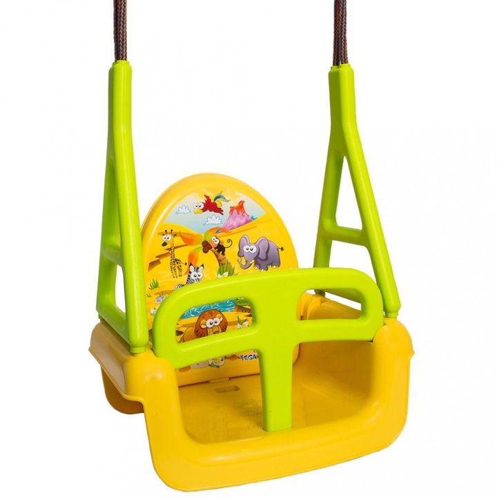 Gyerek hinta 3az1-ben szafari Swing yellow