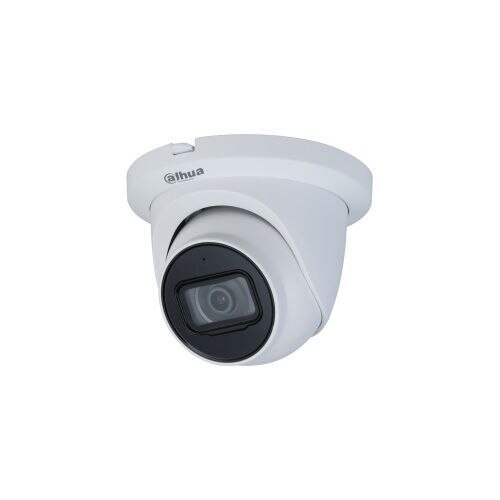 Camera de supraveghere Dahua IPC-HDW2231T-AS-0280B-S2, IP Dome 2MP, CMOS 1/2.8, H.265+, 2.8mm, IR30m, MICROFON, WDR(120dB), MicroSD, IP67, PoE, carcasa metal