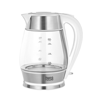 Fierbator electric cordless 1.7 L Teesa TSA1512, alb Fierbator electric cordless 1.7 L Teesa TSA1512, alb