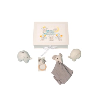 Set Cadou Baby Elephant-4 produse JaBaDaBaDo Set Cadou Baby Elephant-4 produse JaBaDaBaDo