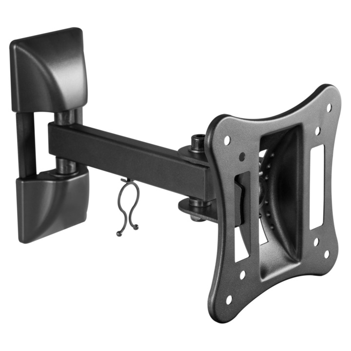 Suport Reglabil TV LED/LCD, Prindere de Perete, 33 - 68 cm, 15 kg, negru