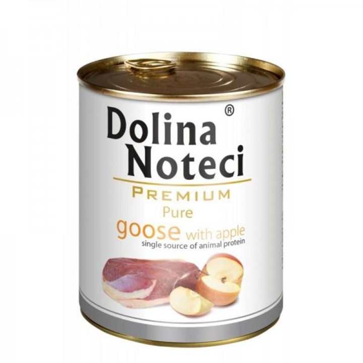 Мокра храна за кучета Dolina Noteci Pure, С птиче месо и ябълка, 400 гр