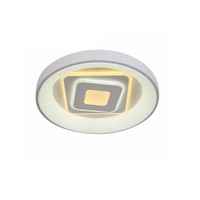 lustra led integrat slc geometrica 100-200w cu aplicatie telefon telecomanda lumina caldaneutrarece intensitate reglabila 45 cm alb imagen 37_0_
0