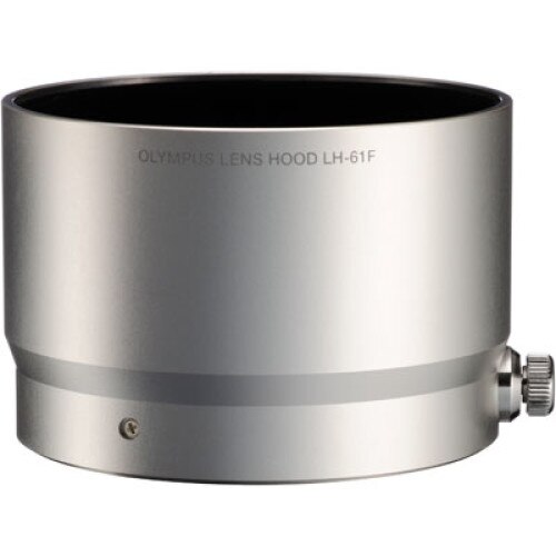 Parasolar Olympus LH-61F Lens Hood silver (metal) for the M7518