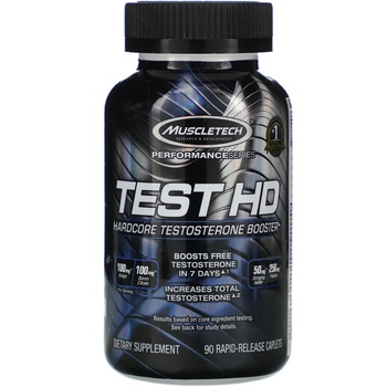 Supliment amplificator testosteron, Muscletech Test HD Hardcore Testosterone Booster, 90 serviri Supliment amplificator testosteron, Muscletech Test HD Hardcore Testosterone Booster, 90 serviri