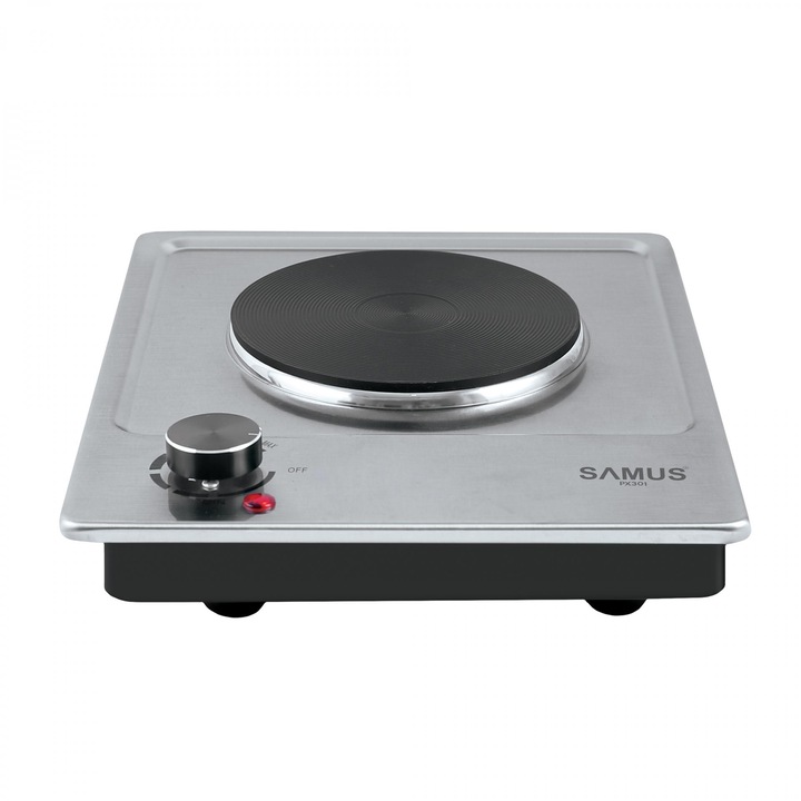 Електрически котлон Samus, PX301, 1 котлон, 1500 W, регулируем термостат, неръждаема стомана