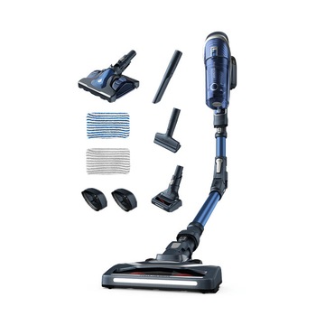 Aspirator vertical ROWENTA X-Force Flex 8.60 Aqua RH9690WO, 44W, putere aspirare 185Watts, autonomie 35min, flexibil, cap de aspirare Aqua, functie boost, gri&albastru Aspirator vertical ROWENTA X-Force Flex 8.60 Aqua RH9690WO, 44W, putere aspirare 185Watts, autonomie 35min, flexibil, cap de aspirare Aqua, functie boost, gri&albastru