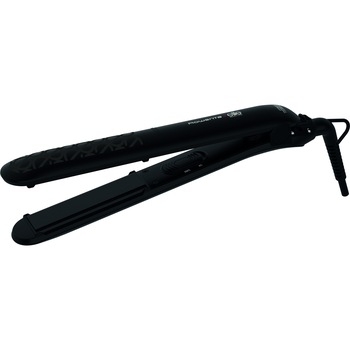 Placa de indreptat parul ROWENTA EasyLiss SF1612F0, 200°C, invelis Keratin&Tourmaline, functie Straight&Curl, negru/roz Placa de indreptat parul ROWENTA EasyLiss SF1612F0, 200°C, invelis Keratin&Tourmaline, functie Straight&Curl, negru/roz
