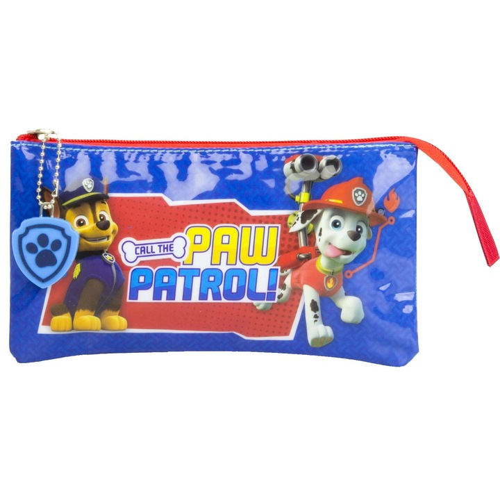 Penar Paw Patrol, neechipat, 3 compartimente, multicolor, 20 x 12 cm