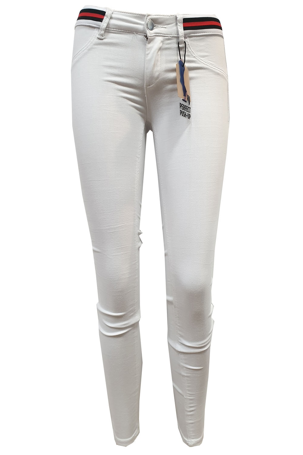 Blugi dama Tally Weijl,alb,34