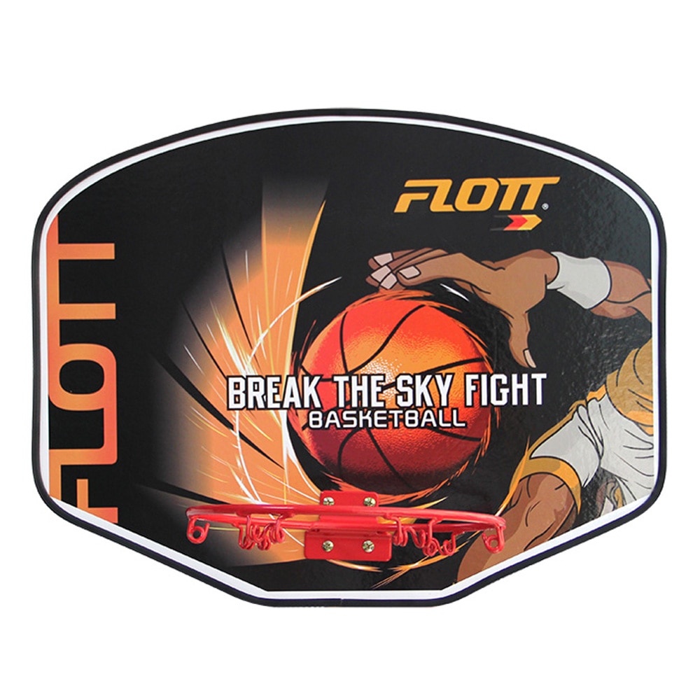 Panou baschet FLOTT®, 52cm, cu inel otel si plasa FBA0092