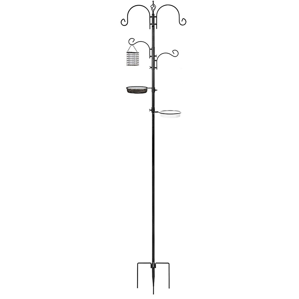 Hranitor pasari Timeless Tools, 4 cuiere si 2 tavi, inaltime 230cm