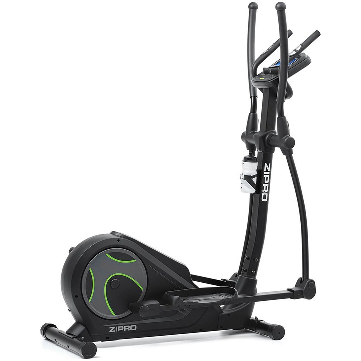 Biciceta fitness eliptica Zipro Heat, iConsole, volanta 8kg, greutate maxima utilizator 100kg
