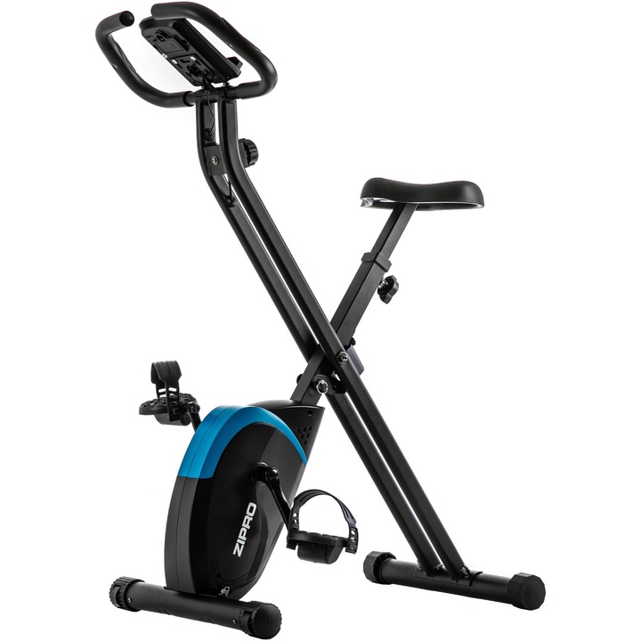 Bicicleta fitness magnetica pliabila Zipro Future X, greutate maxima utilizator 110kg