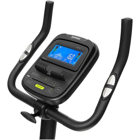 Bicicleta electromagnetica Zipro Flame, iConsole, volanta 8kg, greutate maxima utilizator 100kg