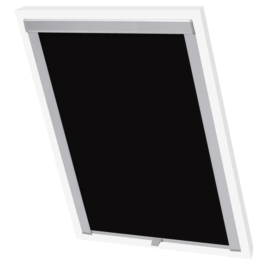 Jaluzea opaca Velux, vidaXL, Tesatura, FK06, 66 x 118 cm, Negru