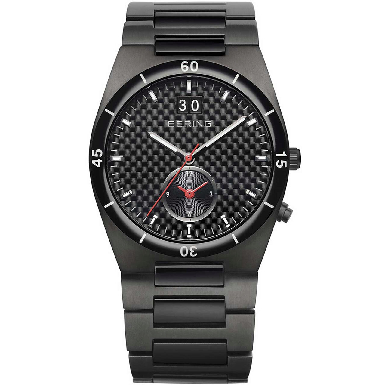 Ceas barbatesc Bering 32341-782, Quartz, 41mm, 5ATM, Gri