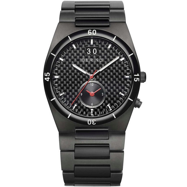 Ceas barbatesc Bering 32341-782, Quartz, 41mm, 5ATM, Gri