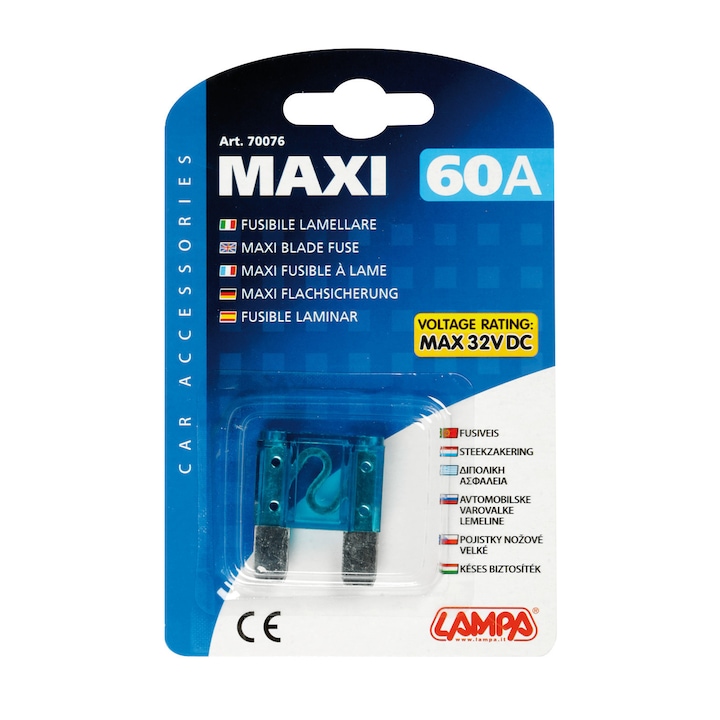 Maxi lapos biztosíték - 60A