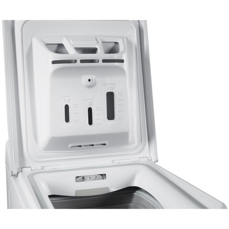 Masina de spalat rufe cu incarcare verticala Whirlpool TDLR6230SSEUN, 6 kg, 1200 RPM, Clasa D, Tehnologia al-6lea Simt, Alb
