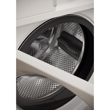 Masina de spalat rufe incorporabila Whirlpool BIWMWG81484EEU, 8kg, 1400 RPM, Clasa A+++,Tehnologia al 6-lea Simt, Motor Inverter, Fresh Care, Alb