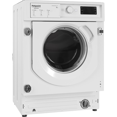 Masina de spalat rufe incorporabila Hotpoint BIWMHG81484EU, 8kg, 1400 RPM, Clasa A+++, Motor Inverter, Alb