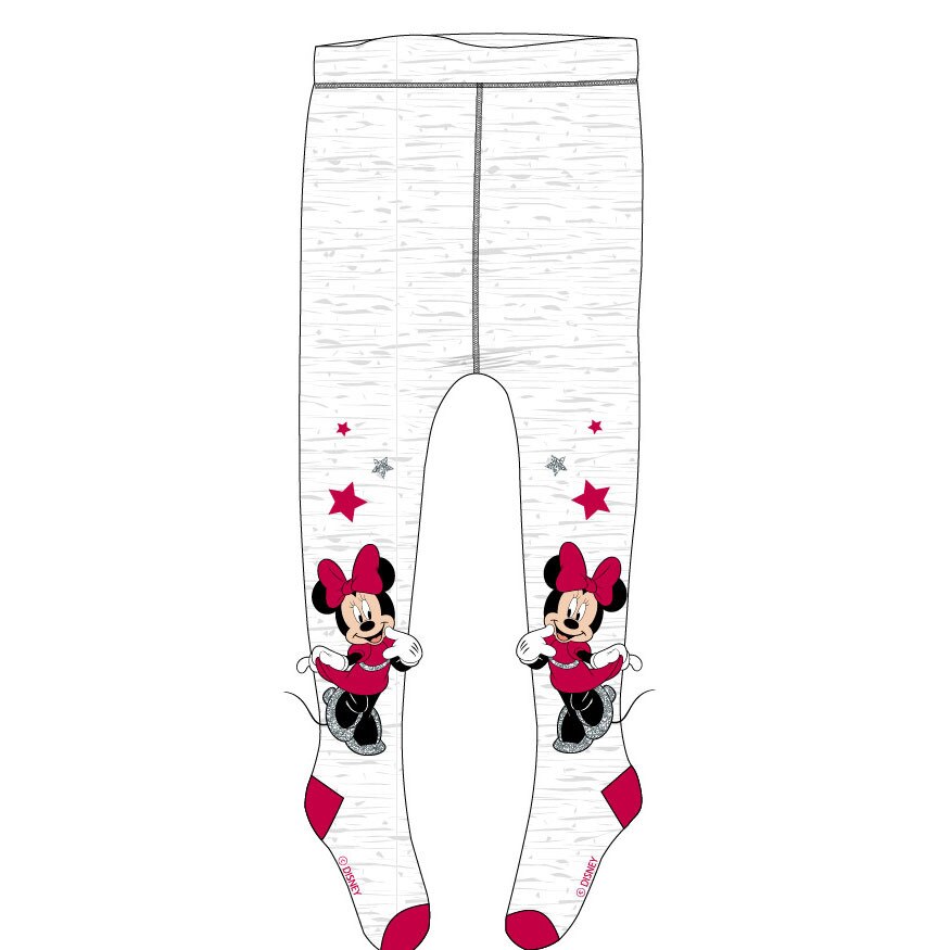 Ciorapi cu chilot, Minnie, gri cu stelute