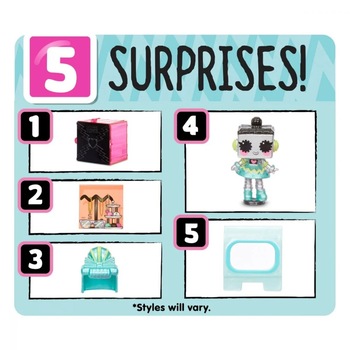 Papusa Surprise Tiny Toys, LOL, multicolor, + 5 ani, 6.7 x 4.5 x 6.7 cm Papusa Surprise Tiny Toys, LOL, multicolor, + 5 ani, 6.7 x 4.5 x 6.7 cm