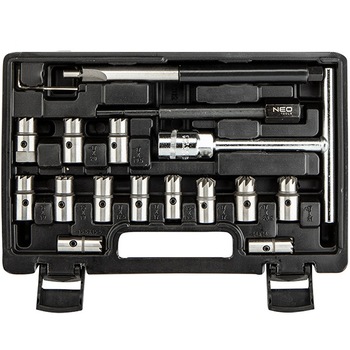 Set freze pentru curatat injectoare diesel, Neo Tools, 11-885, 17 piese Set freze pentru curatat injectoare diesel, Neo Tools, 11-885, 17 piese