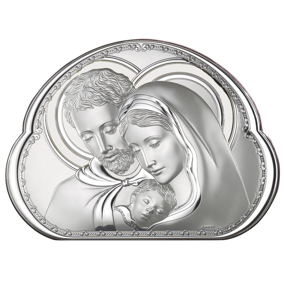 Icoana Argint Sfanta Familie 14x10cm ClassGifts