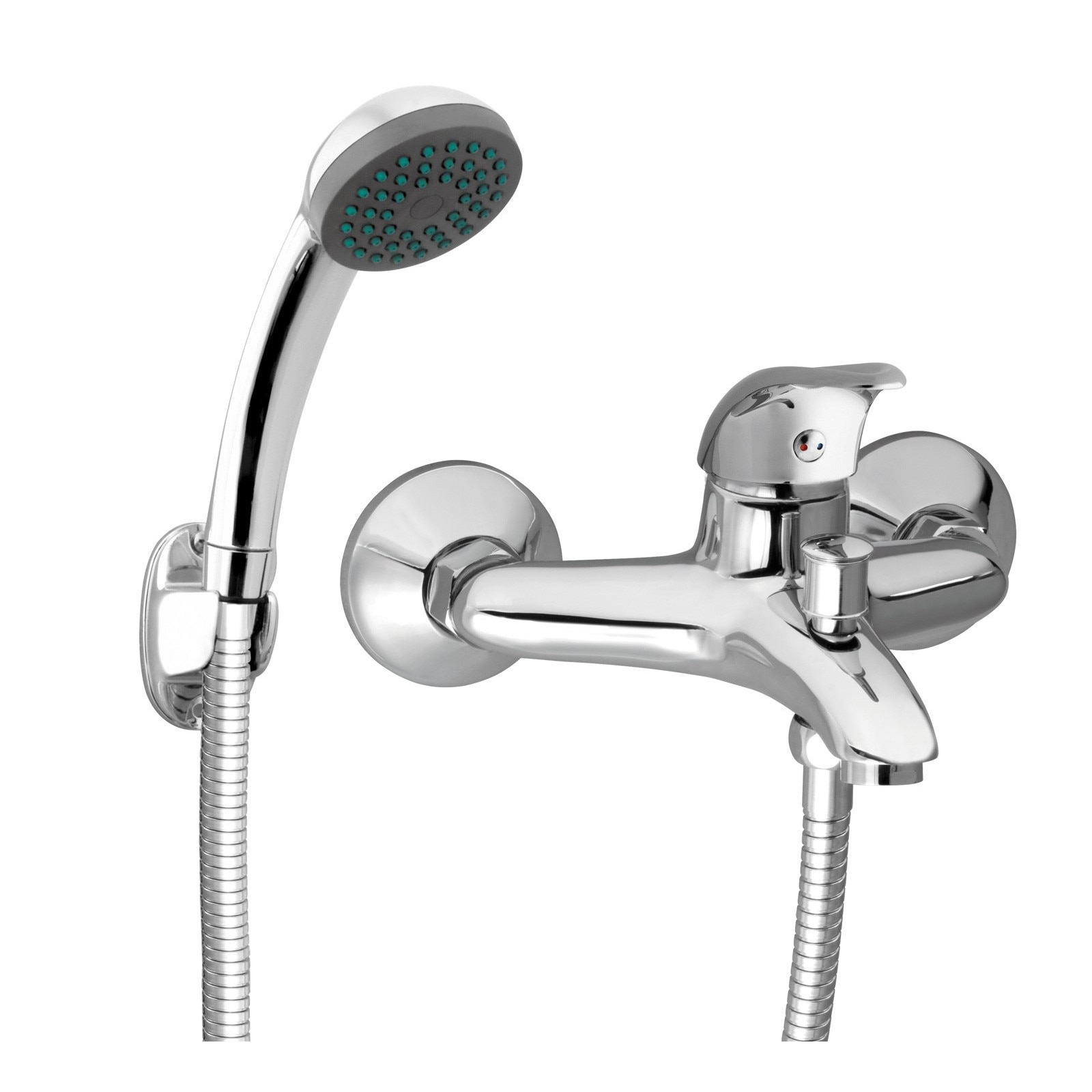 Baterie baie pentru cada / dus, Ferro Rosa BRR11, montaj aplicat, monocomanda, finisaj cromat