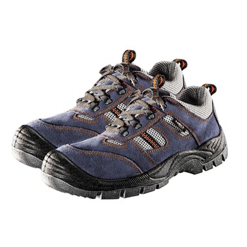 Pantofi de lucru piele de caprioara, SRA, S1P, brant/talpici, marimea 40, NEO Pantofi de lucru piele de caprioara, SRA, S1P, brant/talpici, marimea 40, NEO