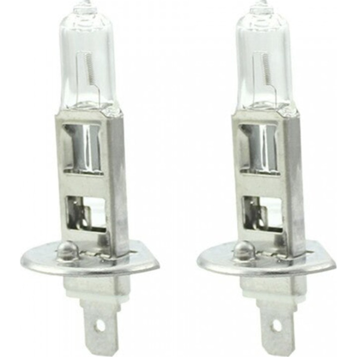 Set de 2 becuri CARGUARD Halogen 24V - H1, 70W, +50% Intensitate - LONG LIFE