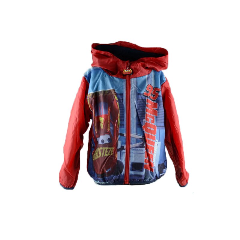 Geaca pentru baieti Sun City Cars RH1485R, Rosu