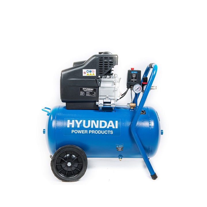 HYUNDAI AC5002 Dugattyús Kompresszor, 50 liter, 180l / perc
