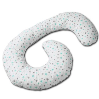 Perna gravide cu husa detasabila Kidizi Elisa Galaxy Mint Perna gravide cu husa detasabila Kidizi Elisa Galaxy Mint