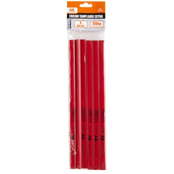 Creion Tamplarie Extra Evotools, Lungime 175 mm, Set 6 Bucati Creion Tamplarie Extra Evotools, Lungime 175 mm, Set 6 Bucati