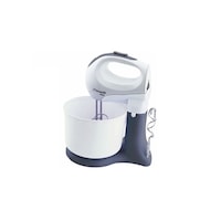 mixer profesional 2 in 1 cu bol putere de 350 w 5 viteze si functie turbo alimentare 220 - 240 v nivel zgomot 469 db design ergonomic culoare albnegru imagen 25_0_
0