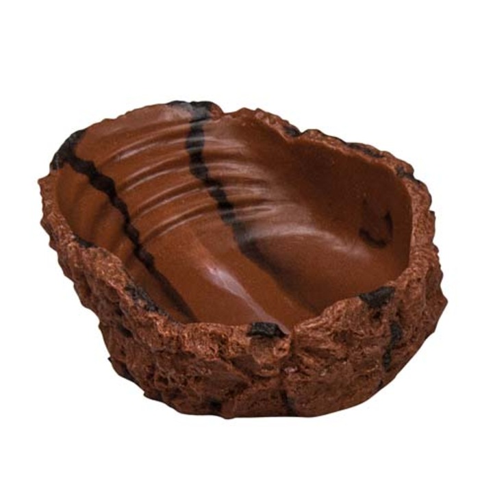 Hobby Itatótál M 150ml hüllőknek piros 17x12x4cm