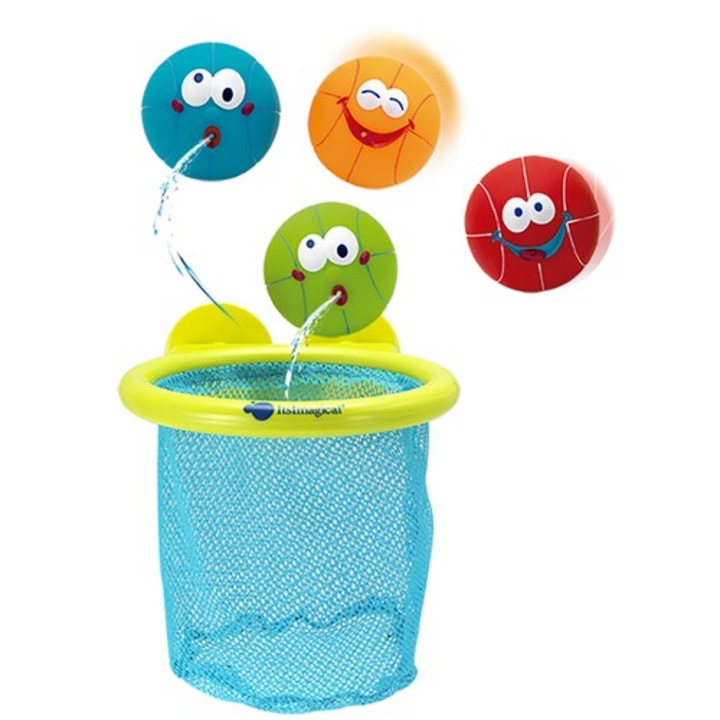 Imaginarium Glu-Glu Ball Basket Kosárlabda játék, 4 db labdával és kosárral