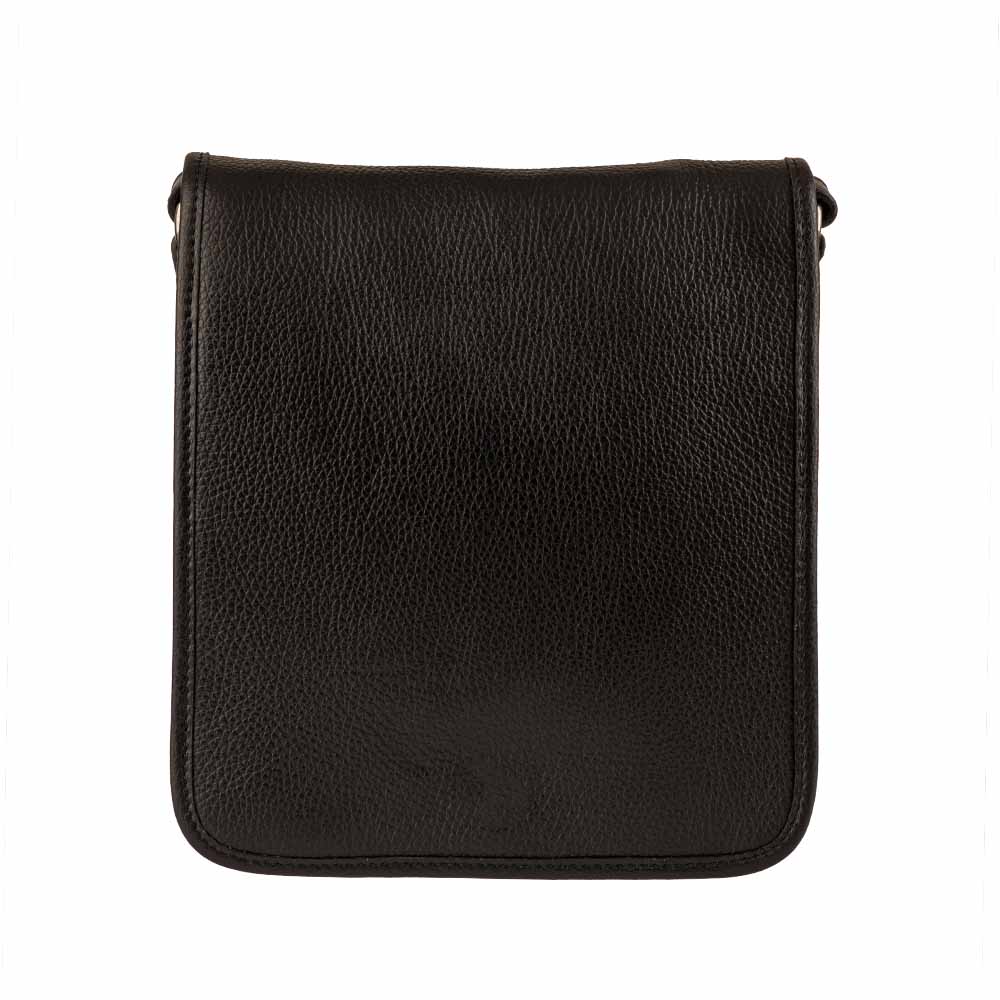 Geanta din piele barbati,Toro Nero,River black