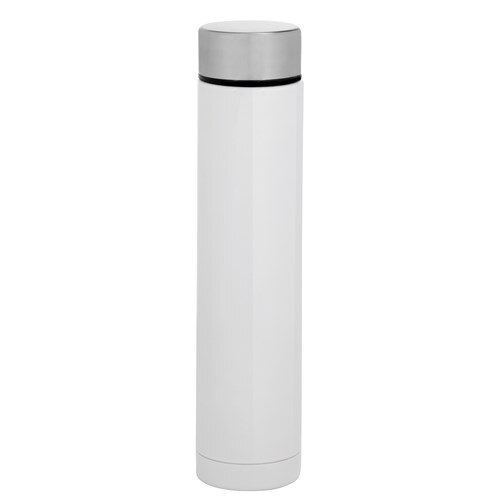 Termos Bremen Slimly, alb, inox, 250 ml, Ø5 x 21 cm