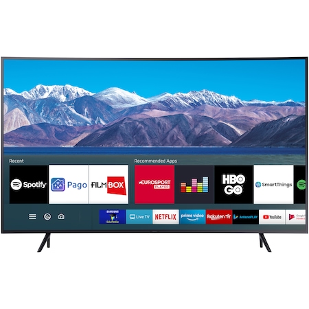 Телевизор Samsung 65TU8372, Извит, 65" (163 см), Smart, 4K Ultra HD, LED

